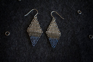 Apo A Nani - Handmade Titanium Earrings #3 - "Dipped in the Pacific"