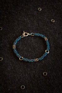 Apo A Nani - Handmade Titanium Bracelet #5 - "Shore Waters"
