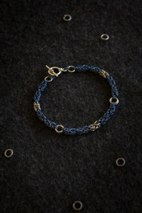 Apo A Nani - Handmade Titanium Bracelet #6 - "Deep Sea"