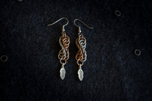 Apo A Nani - Handmade Fashion Earrings #4 - "Twist" - Bronze