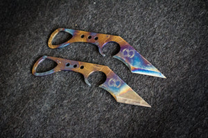 "Hoapi'li" - Handmade Titanium Knife - Seaforged Bladeworks